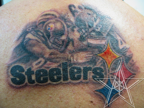 Pittsburgh Steelers tattoo